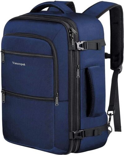 BAGROUPS Handgepäck Rucksack 40x30x15 Klein Reiserucksack Handgepäck Flugzeug Für Air France Jet2 British Airways Wasserdichter Laptop Rucksack 14